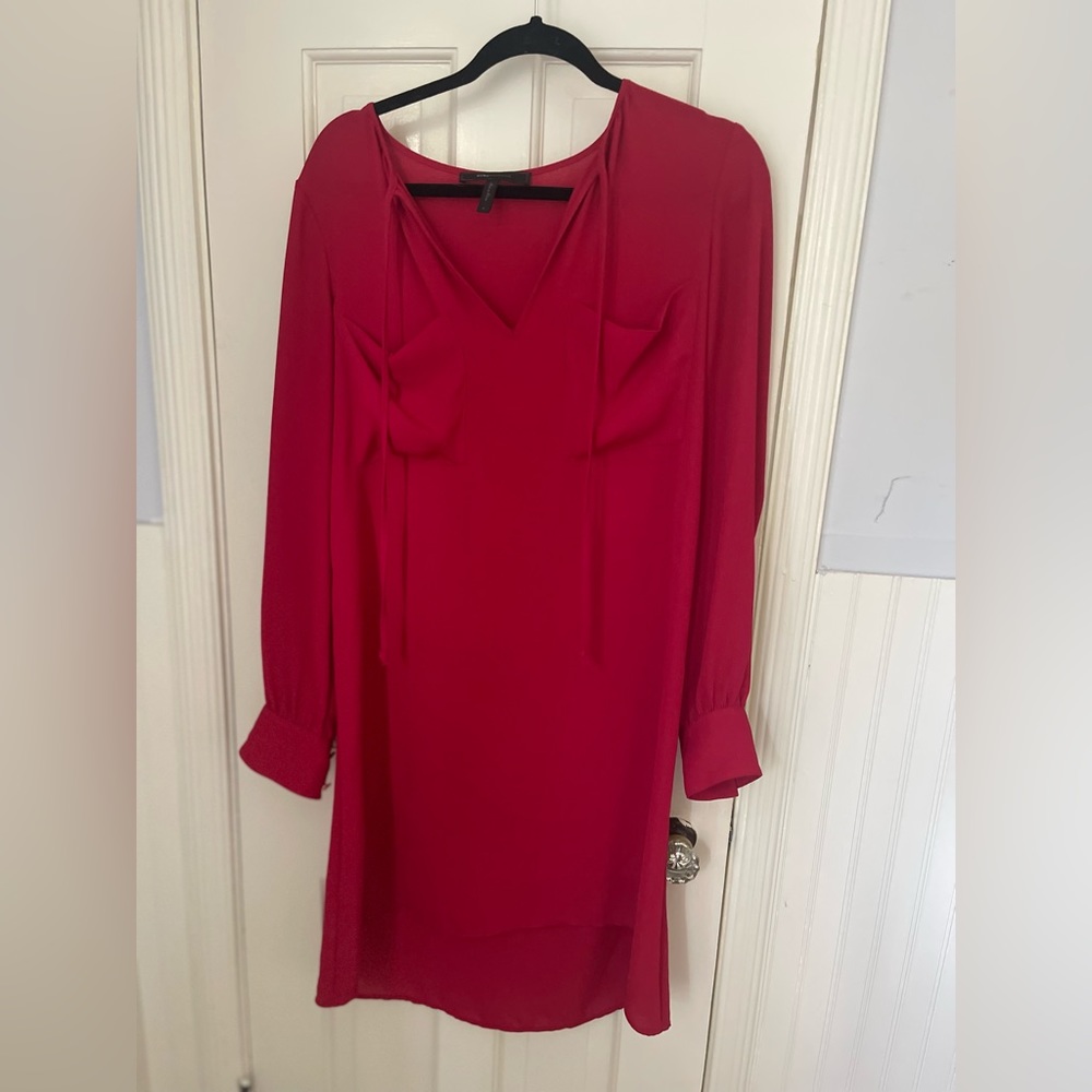 BCBG Maxazria | BCBG maxazria Darrell Red Pocket Dress | Size: Sm | Color: red